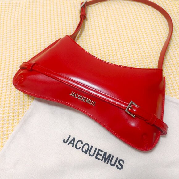 Jacquemus Red Shoulder Bag - Picture 1 of 8